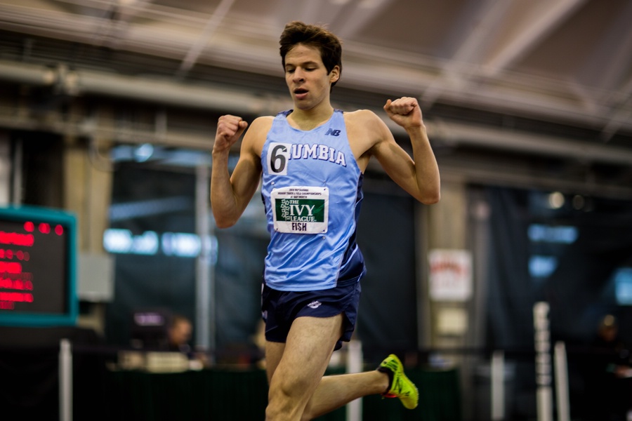 Brendon Fish Celebrates 1000m Win