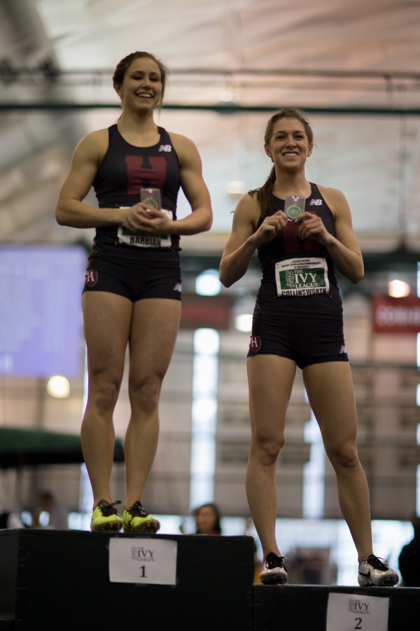 Women's 60m Podium