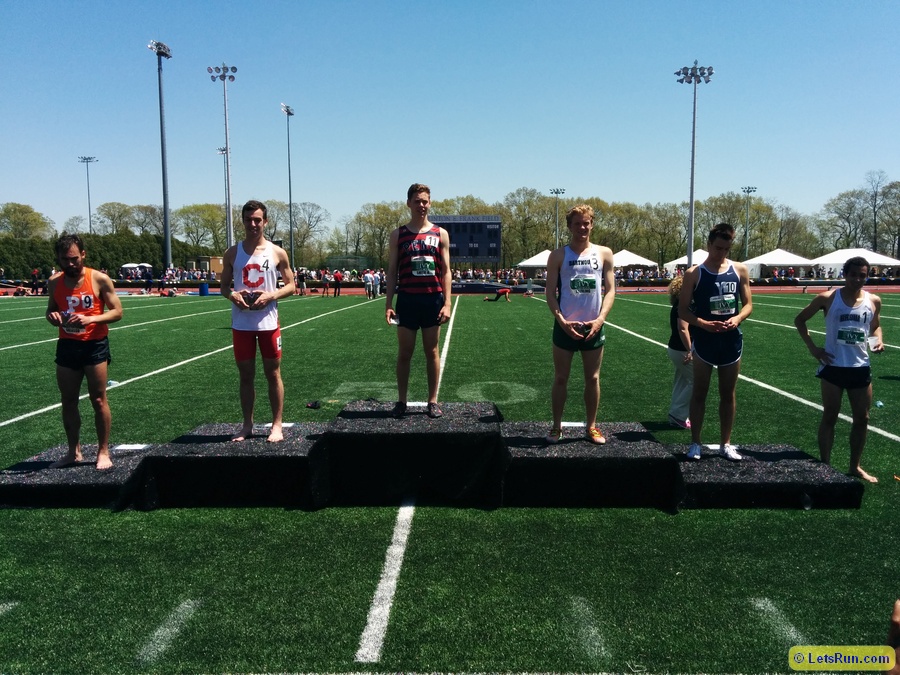 Steeple scorers l to r: George Gallaso (5th), David Melly (3rd), Brendan Smith (1st), Henry Sterling (2nd), Dunan Tomlin (4th), Jordan Mann (6th)