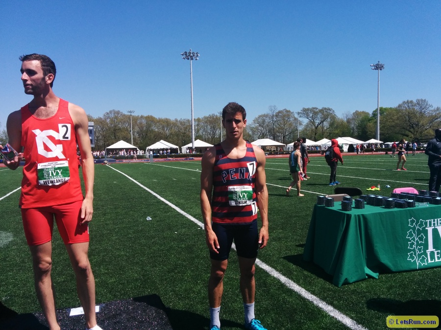 Will Weinlandt of Cornell and Penn's Mato Bekelja