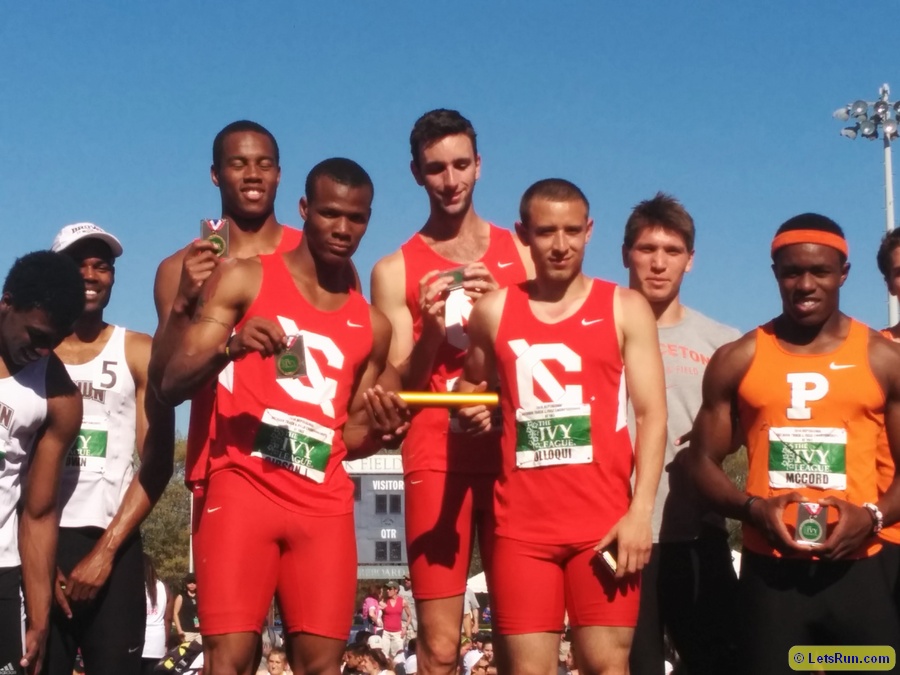 Cornell's winning team: Max Hairston, Larry Gibson, Will Weinlandt, Cisco Olloqui