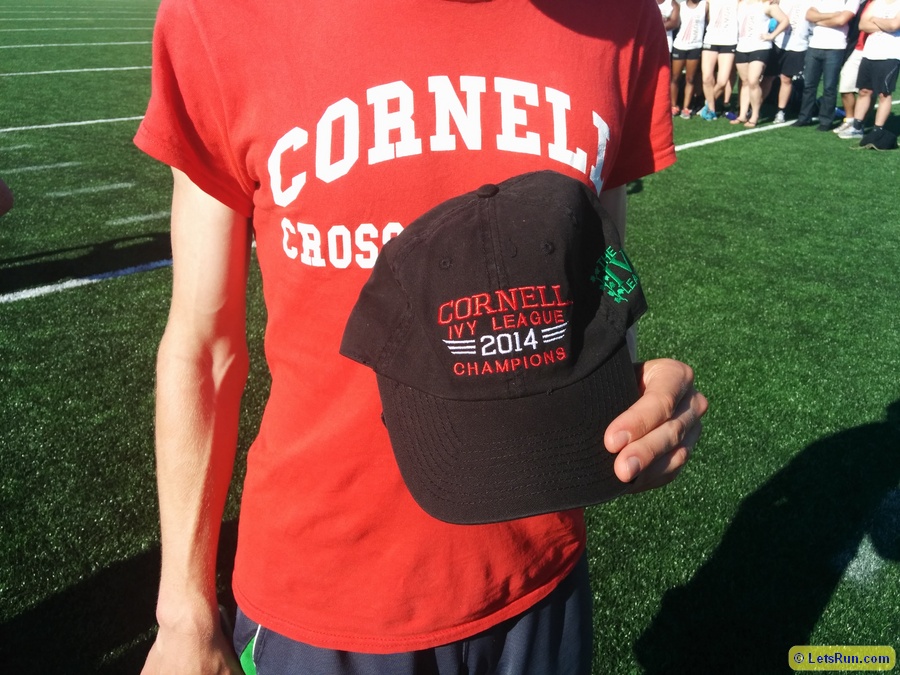 Someone from Cornell was confident ahead of time as these hats were ready