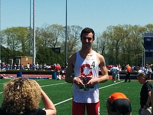 Steeple third placer David Melly