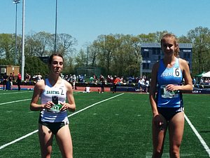 Elizabeth Markowitz of Dartmouth and Olivia Sadler of Columbia