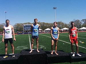 Brown's Tyler Benster,  Columbia's Harry McFann, Columbia's Brendon Fish, Will Weinlandt of Cornell