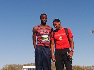Friendly rivals Malalik Reynolds and Montez Blair