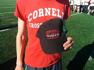 Someone from Cornell was confident ahead of time as these hats were ready