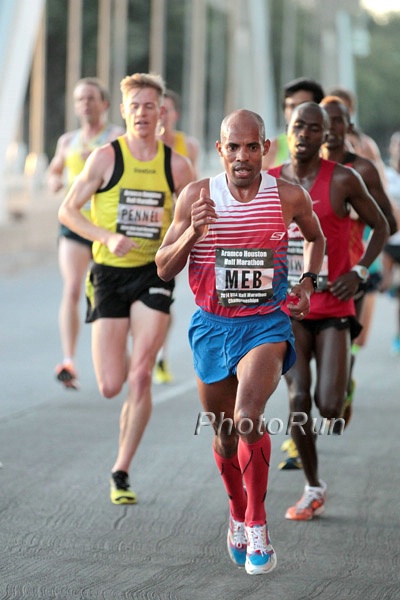 Meb Keflezighi Pushing