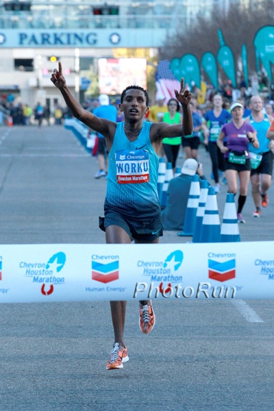 Bazu Worku Wins in 2:07:32