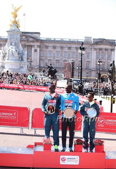 Buckingham Palace in the Background