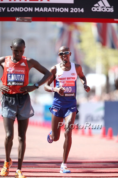Mo Farah Finished 8th