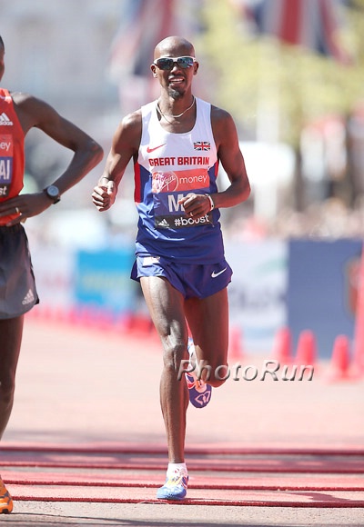 Mo Farah Got all the Publicity in His Debut