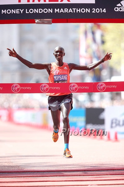 Wilson Kipsang With a Course Record in London