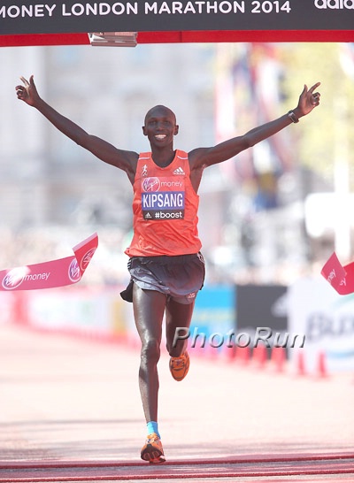 Wilson Kipsang Wins