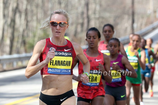 Shalane Flanagan Ahead of Deba