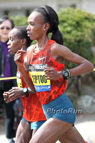Rita Jeptoo Defending Champ