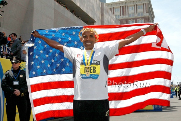 Meb With the Laurel Wreath