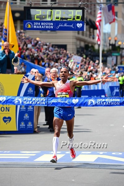 Meb Keflezighi 2014 Boston Marathon Champion