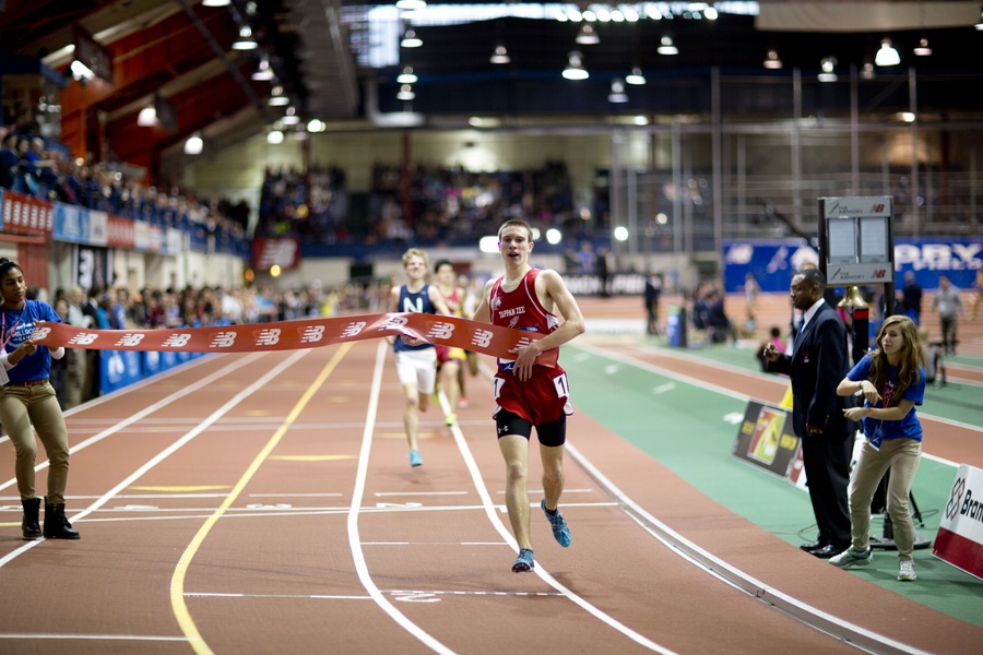 Luke Gavigan Won the Mile in 4:08.96