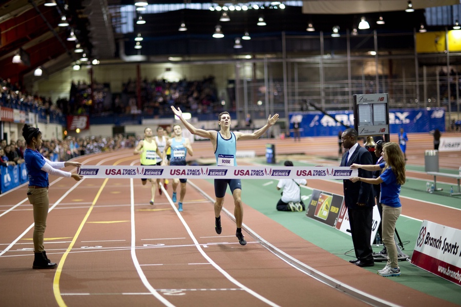 Pierre Ambroise Bosse of France Won the 1000m