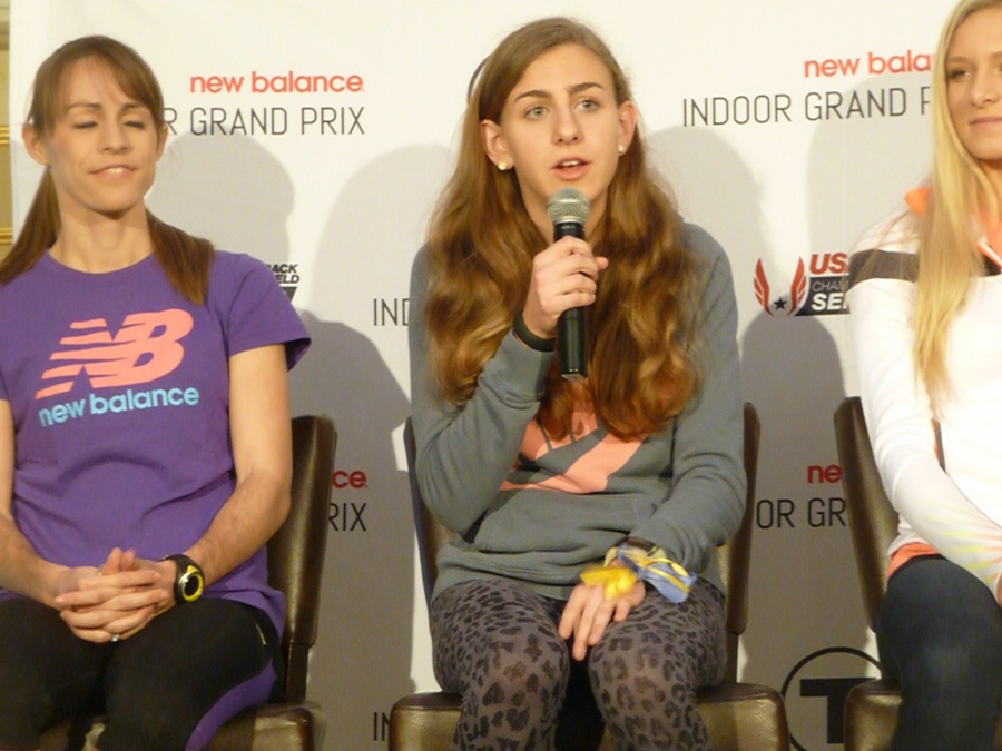 Jenny Simpson and Mary Cain