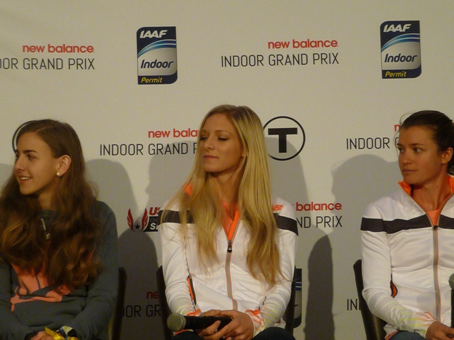 Mary Cain, Emma Coburn, and Kim Conley