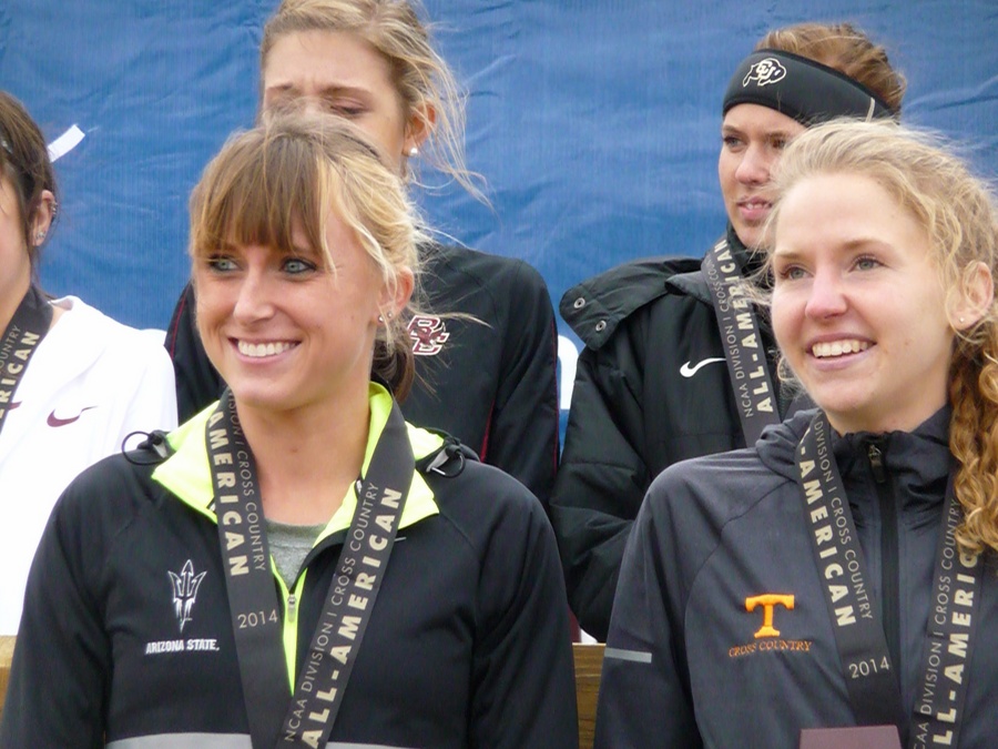 Shelby Houlihan and Katy Moen