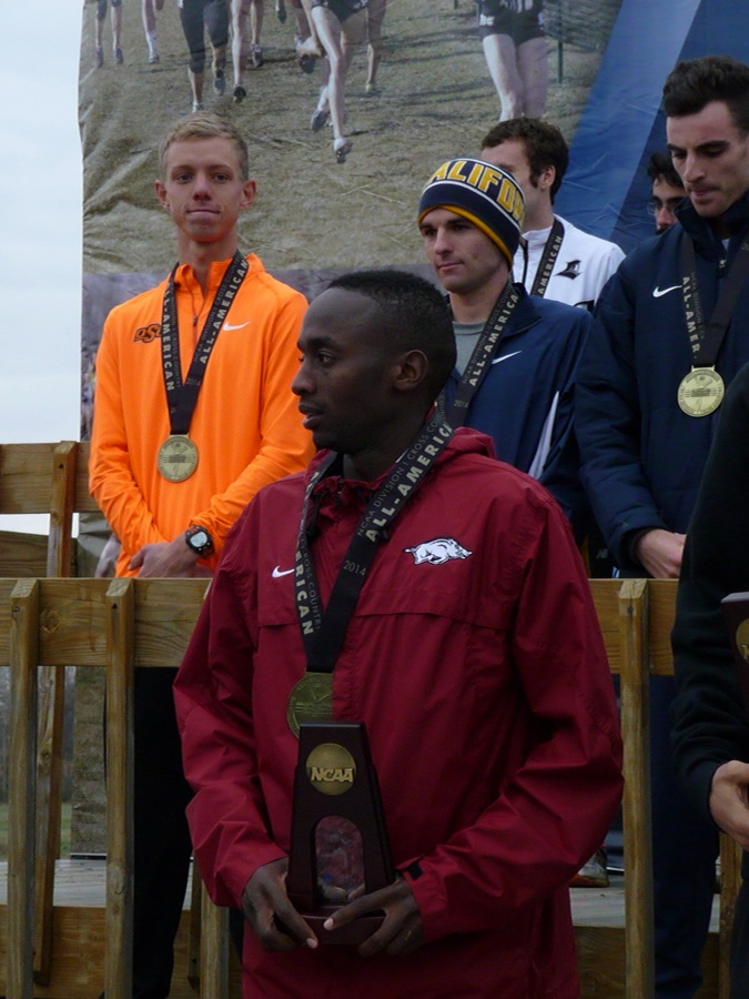 Stanley Kebenei of Arkansas