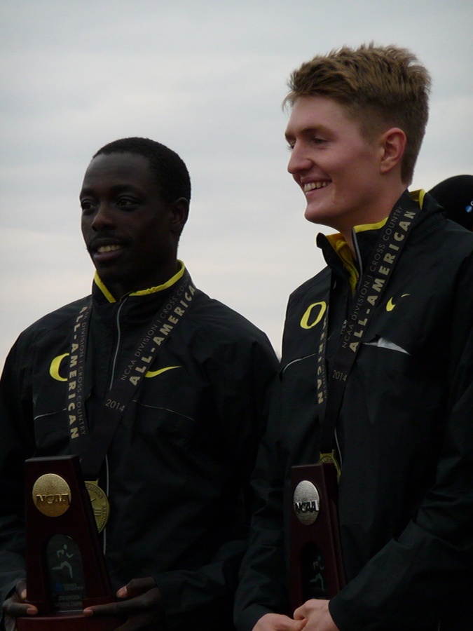 Edward Cheserek and Eric Jenkins