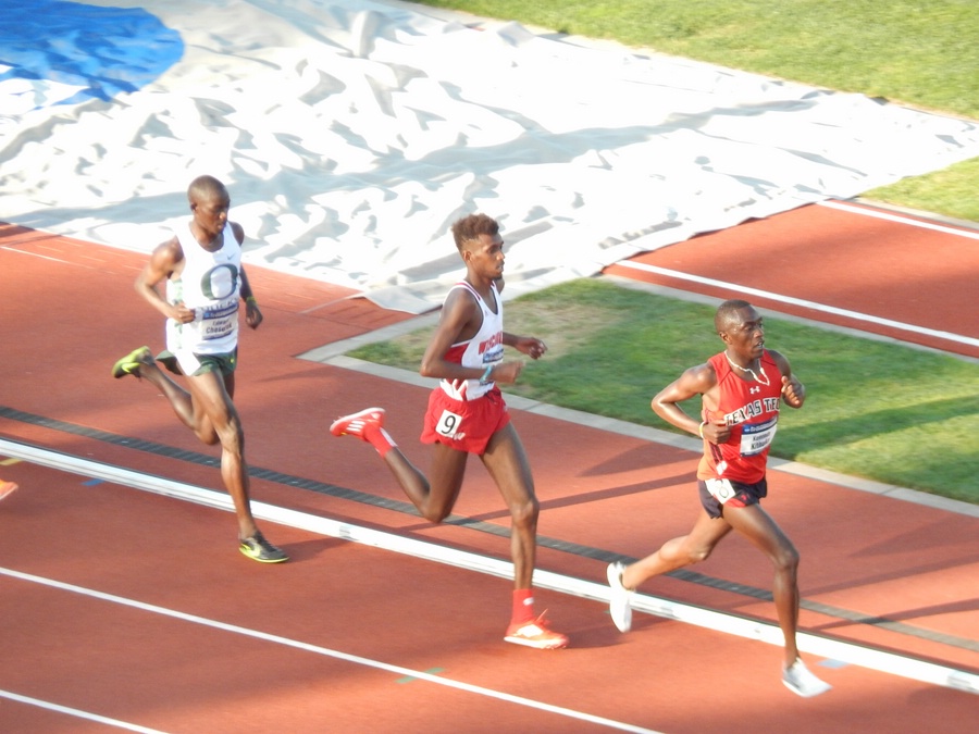 Mo Ahmed in 2nd