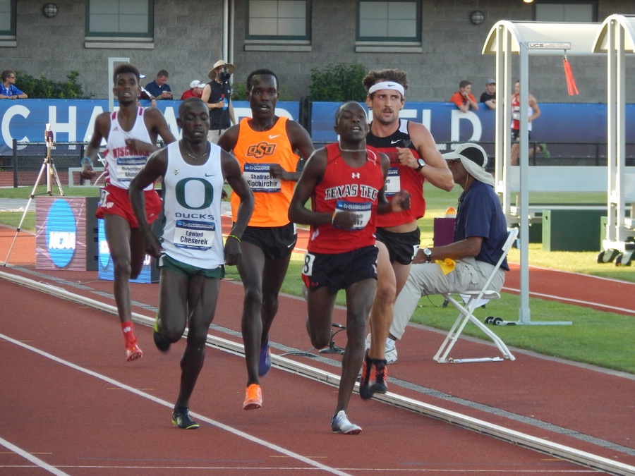Edward Cheserek and Shadrack Kipchirchir