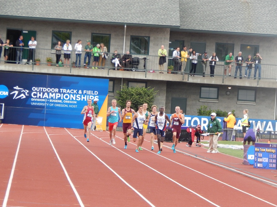 Final Straight: Jordan Williamsz, Lawi Lalang and Grant Pollock