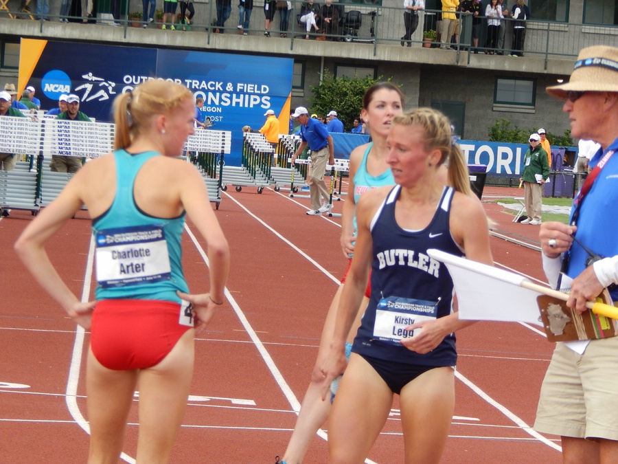 Kirsty Legg of Butler Lost a Shoe