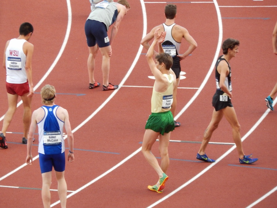 Tanguy Pepiot of France and Oregon Did the "O" After Making the Final