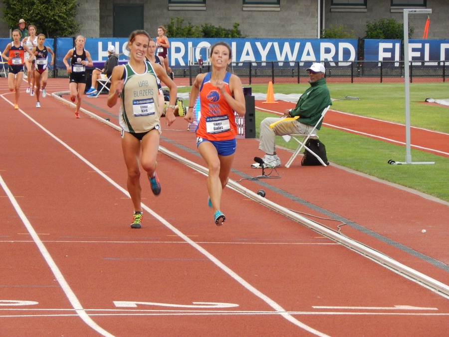 Emma Bates Starts to Regain the Lead