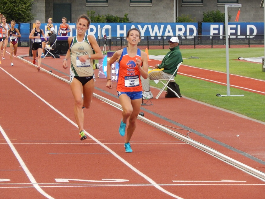 Emma Bates 2014 NCAA 10,000m Champion for Boise State