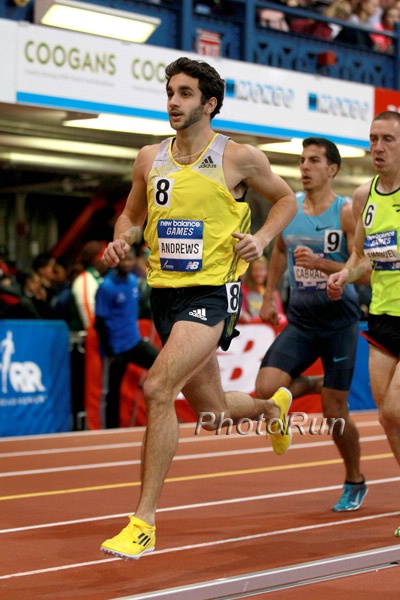 Robby Andrews DNF In Mile