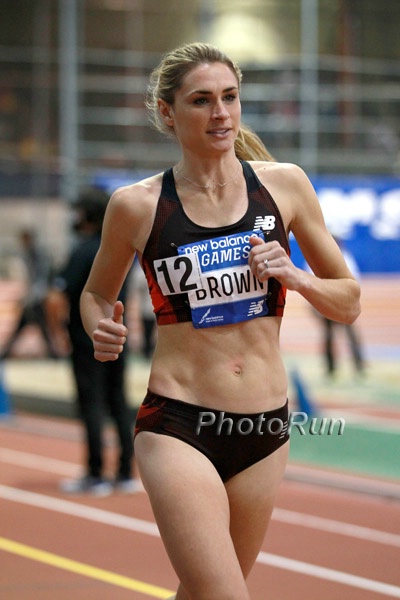 Sarah Bowman Brown 4:11.27 in the Mile