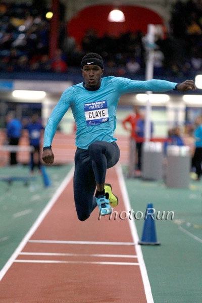 Will Claye With a Facility Record