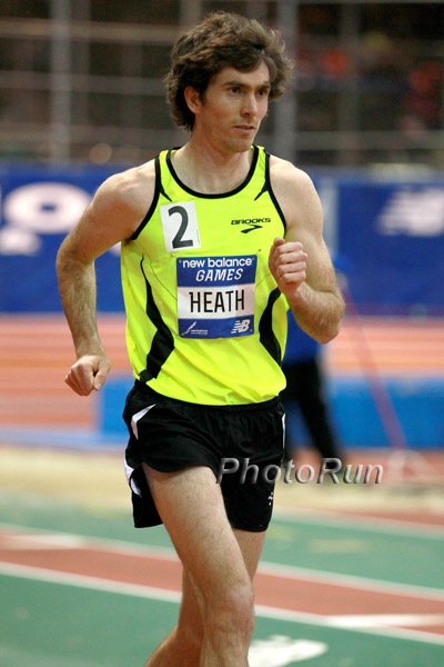 Garrett Heath in Men's Mile