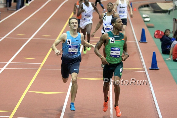 Duane Solomon (1:16.67)  Edged American Record Holder Erik Sowinski (1:16.78)