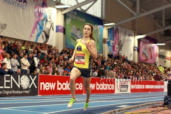 Maddy Berkson in High School Girls Mile