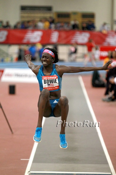 Tori Bowie Won the Long Jump