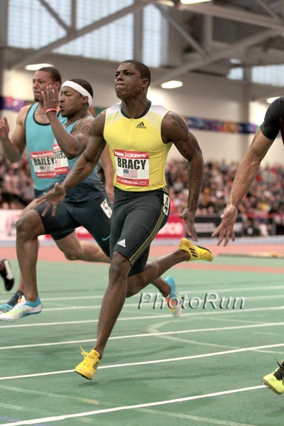 Marvin Bracy Won the 60