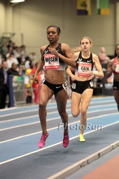 Treniere Moser Went Out Aggressive in Women's 1000m