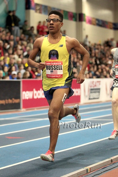 Tony Rusell in High School Mile