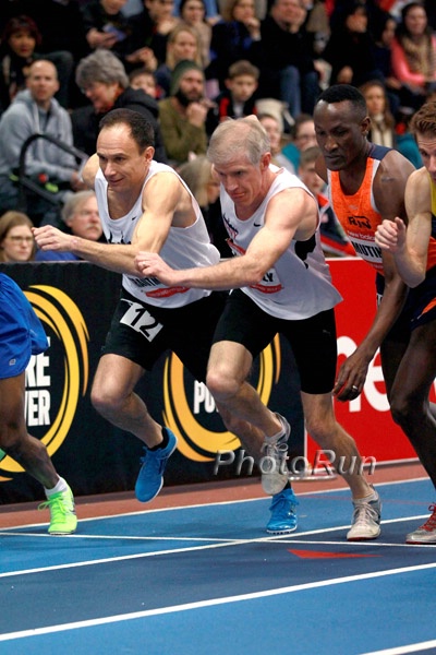Master's Mile John Trautman and Tom Nohilly