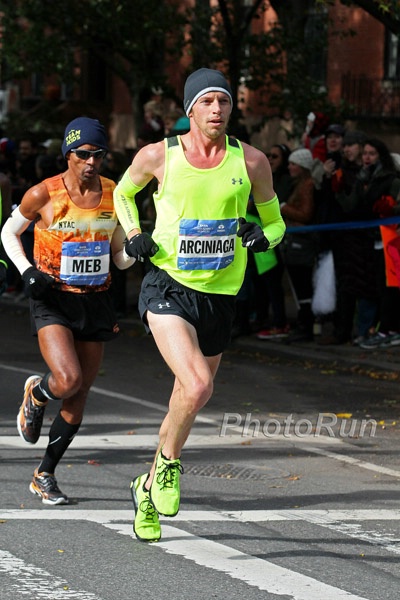 Nick Arciniaga Leads Meb Keflezighi