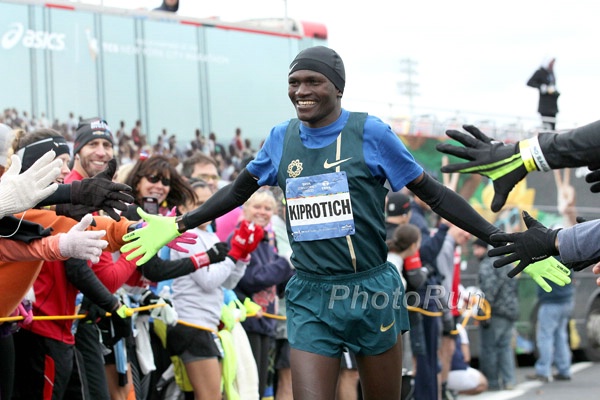 Men's Race Intros Olympic Champ Stephen Kiprotich