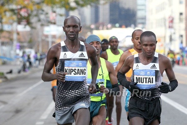Wilson Kipsang Leads Mutai